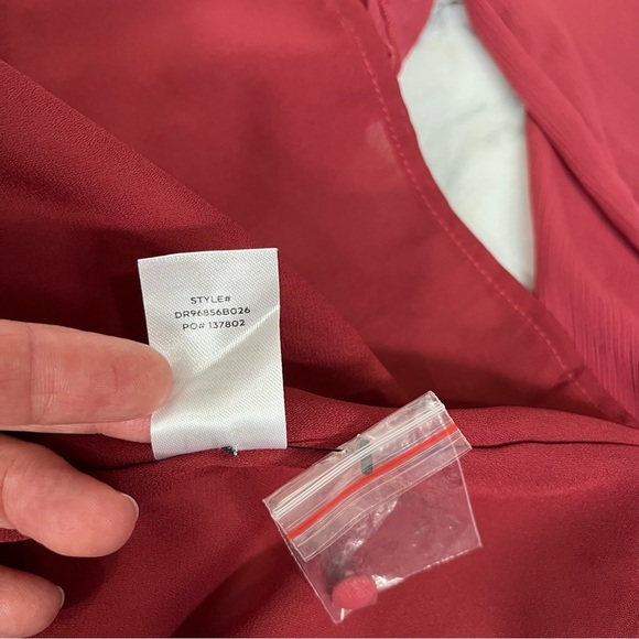 Autumn Bliss Rusty Rose Long Sleeve Cutout Mini Dress Rusty Rose Small - Picture 15 of 16